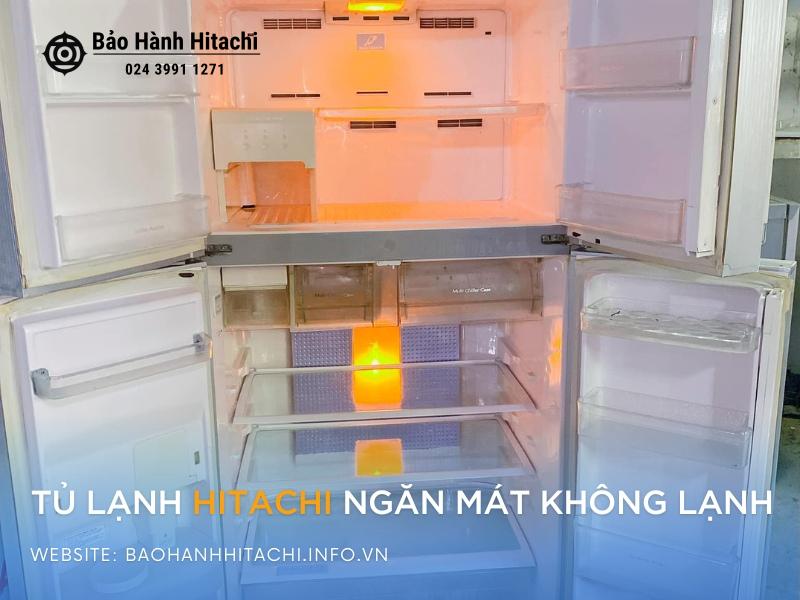 Tủ lạnh Hitachi ngăn mát không lạnh